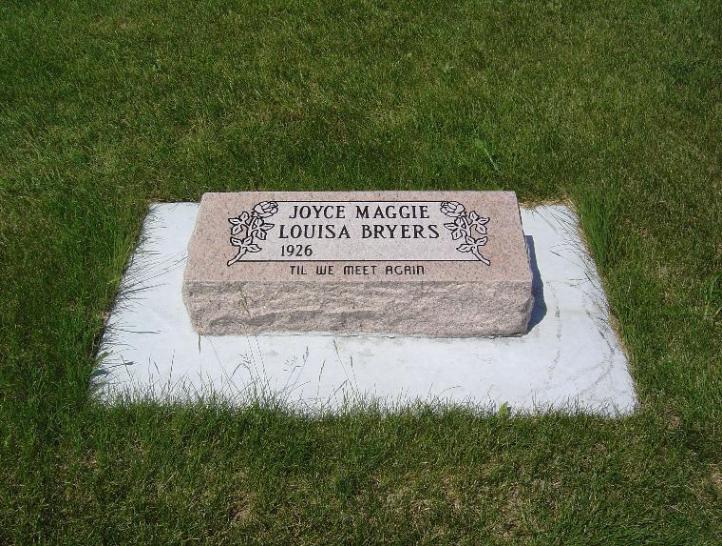 Memorial monument crafted by Bozeman Granite Works