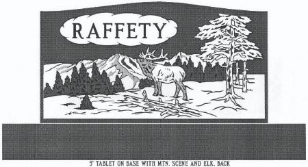 Headstone design example